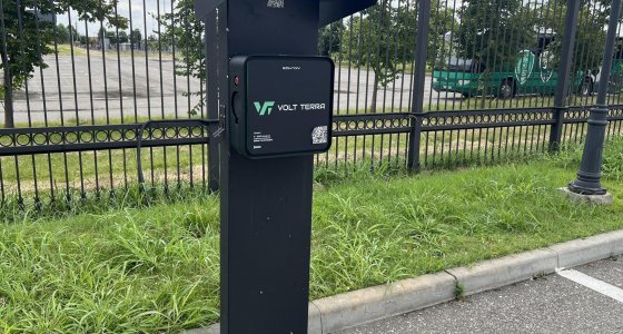 Зарядная станция для электромобилей